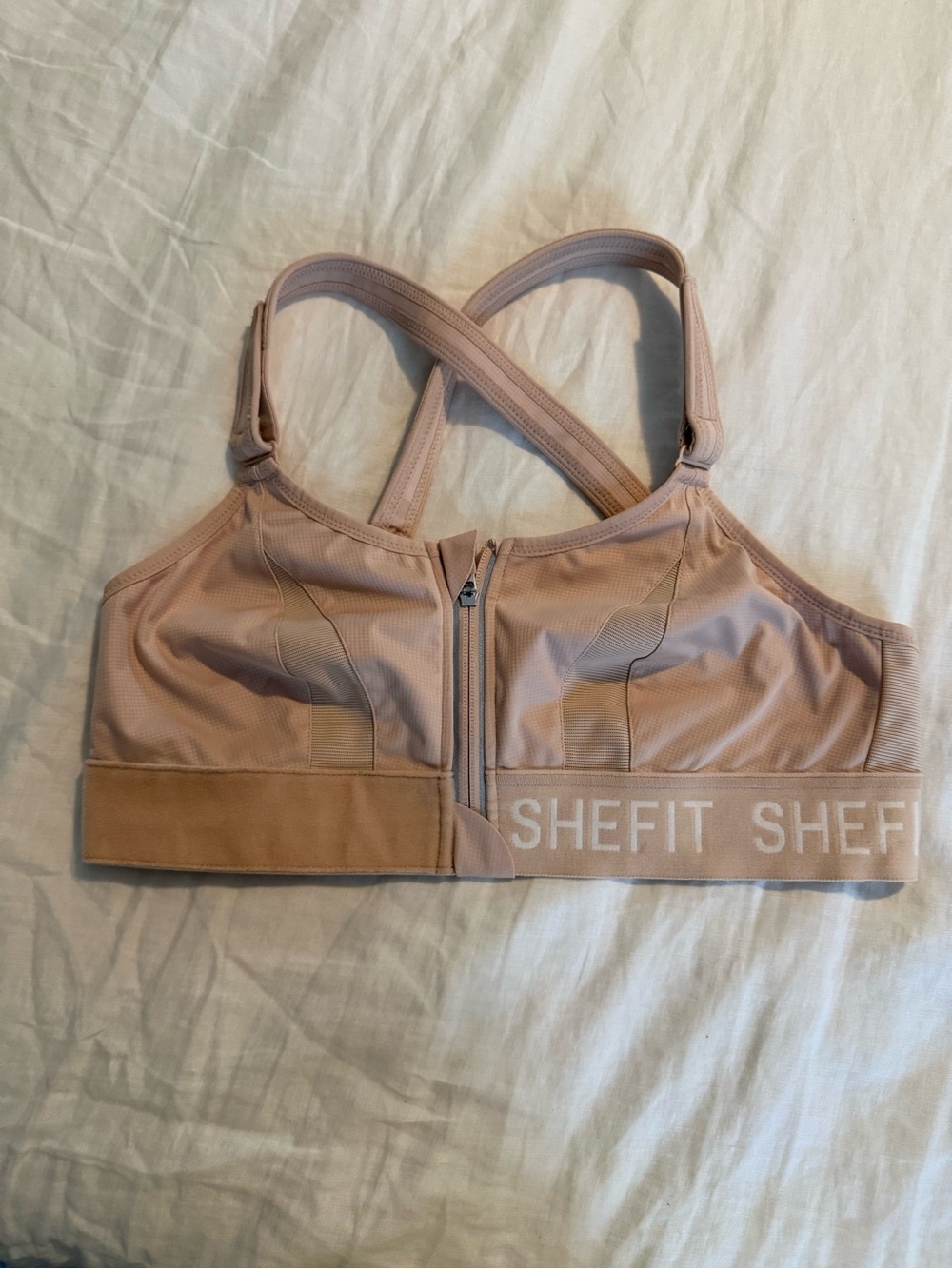 SHEFIT Ultimate Front-Zip High Support Sports Bra